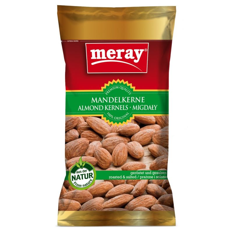 ALMOND KERNELS ROASTED & SALTED 85 GRAM