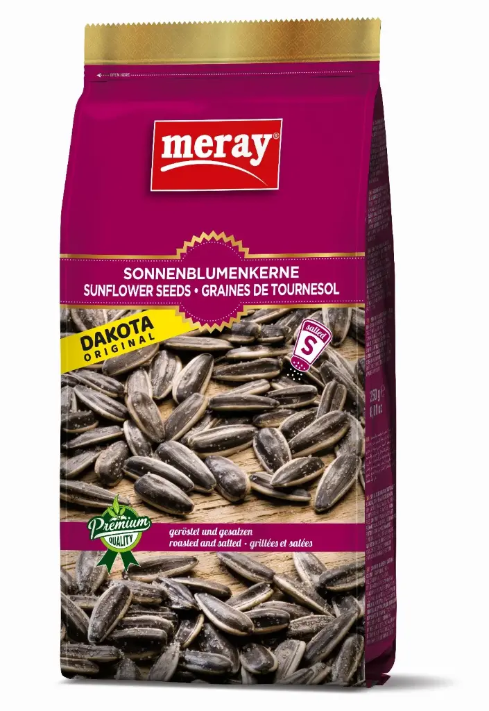 SUNFLOWER SEEDS DAKOTA ROASTED & SALTED 250 GRAM