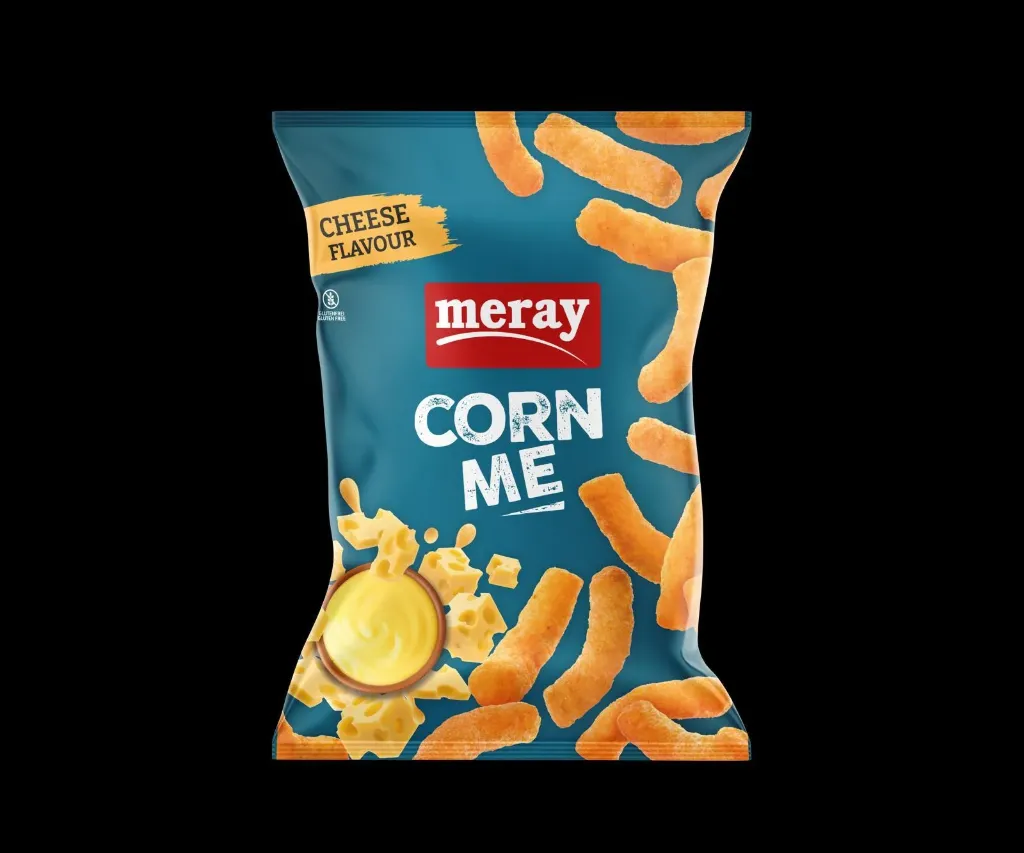 MERAY – CORN PUFFS CHEESE 100 GR