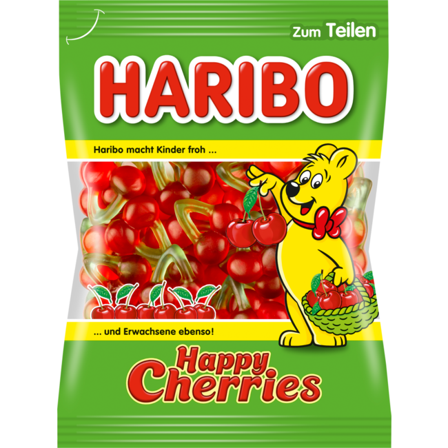 HARIBO HALAL HAPPY CHERRIES 100 GRAM