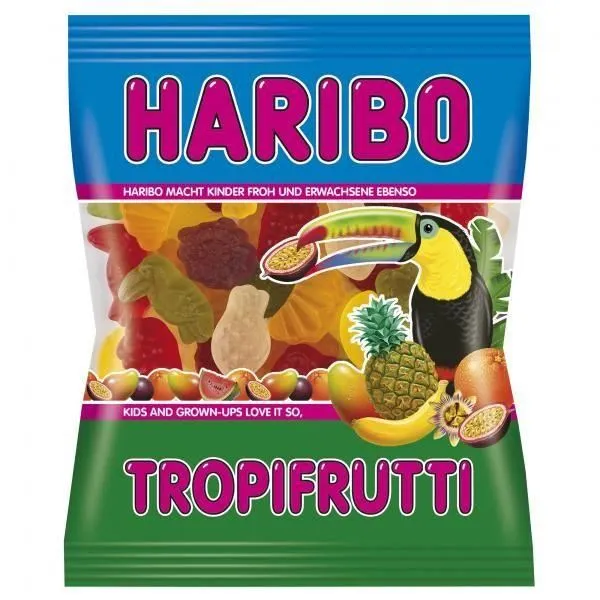 HARIBO HALAL TROPI FRUTTI 100 GRAM