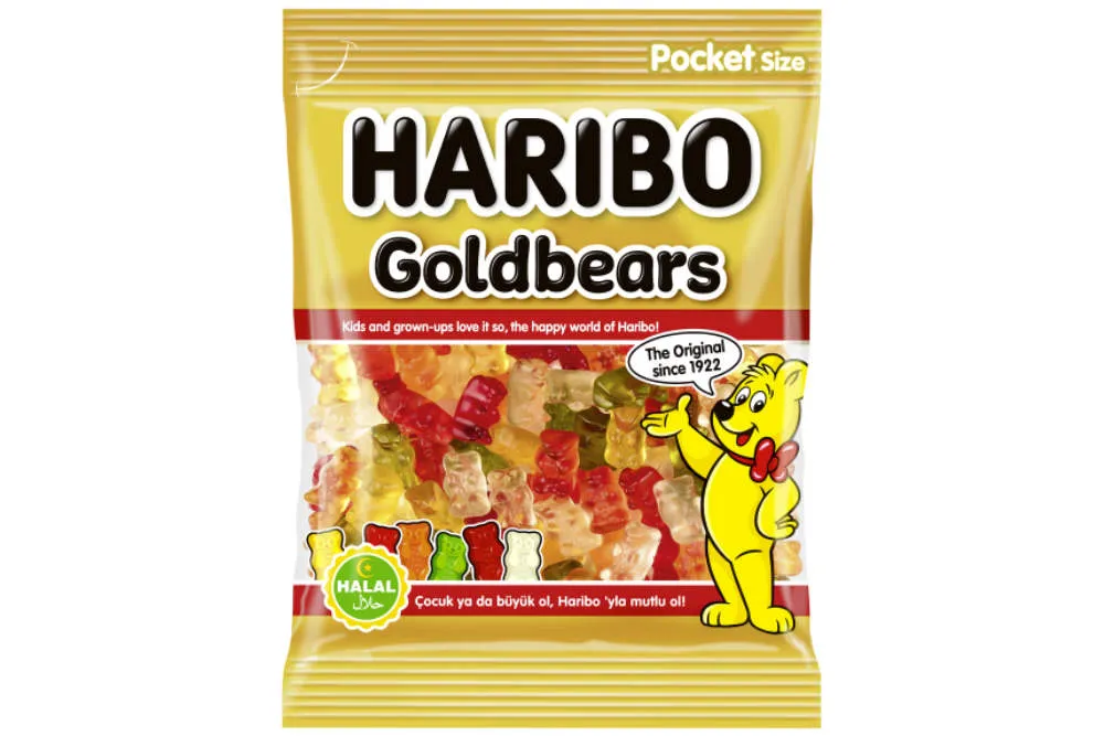 HARIBO HALAL GOLDBEREN 100 GRAM