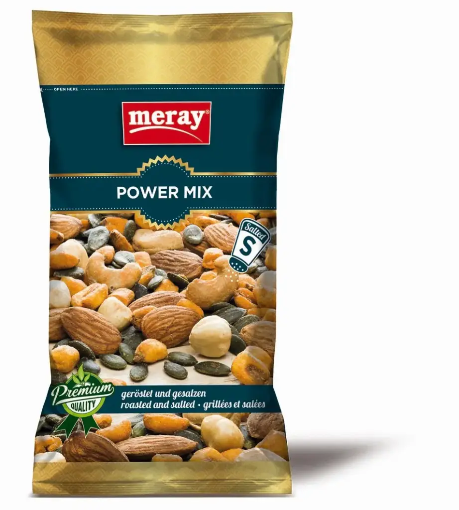MERAY-POWER MIX ROASTED & SALTED 85 GRAM