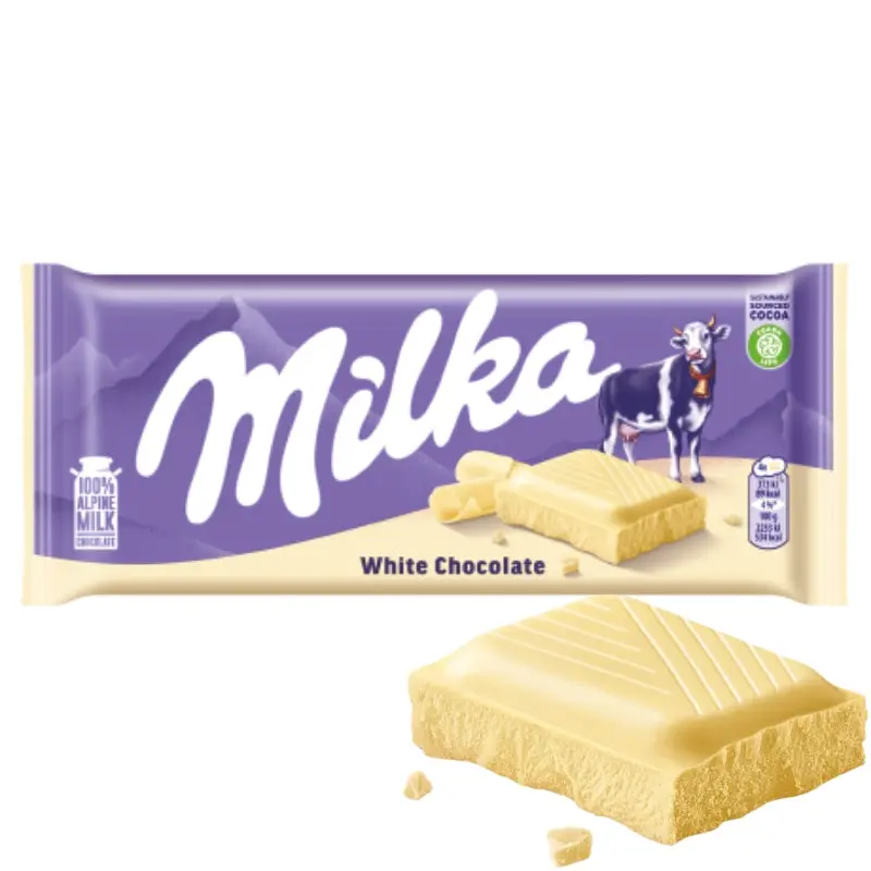 MILKA WHITE 90 GRAM