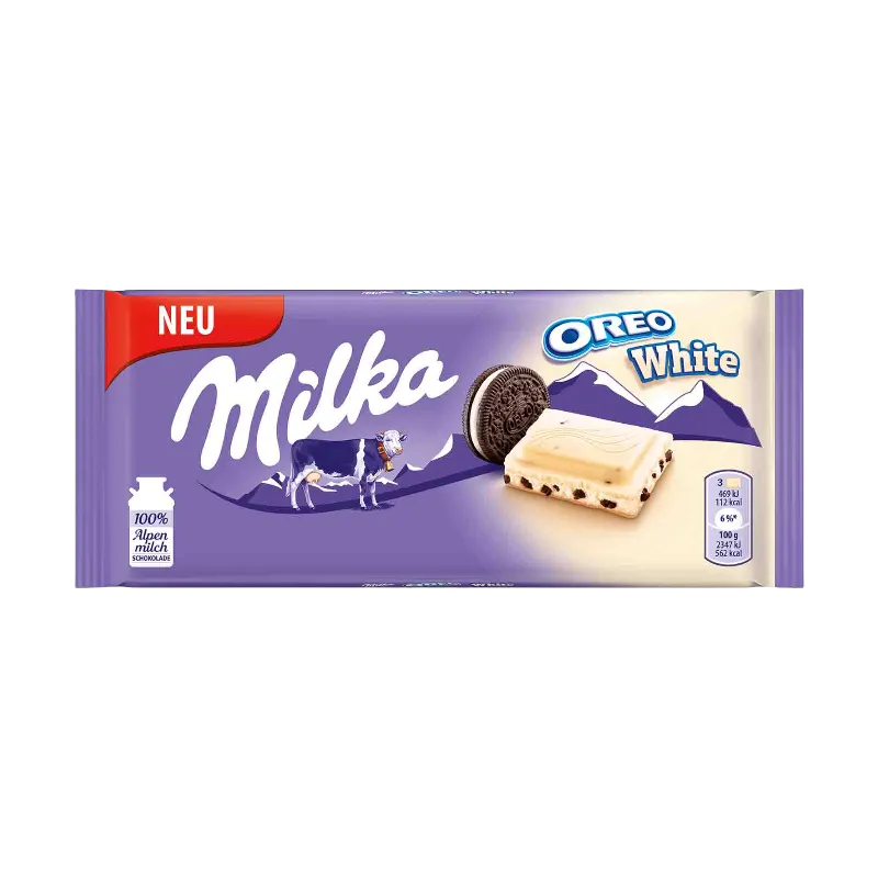 MILKA OREO WHITE 100 GRAM