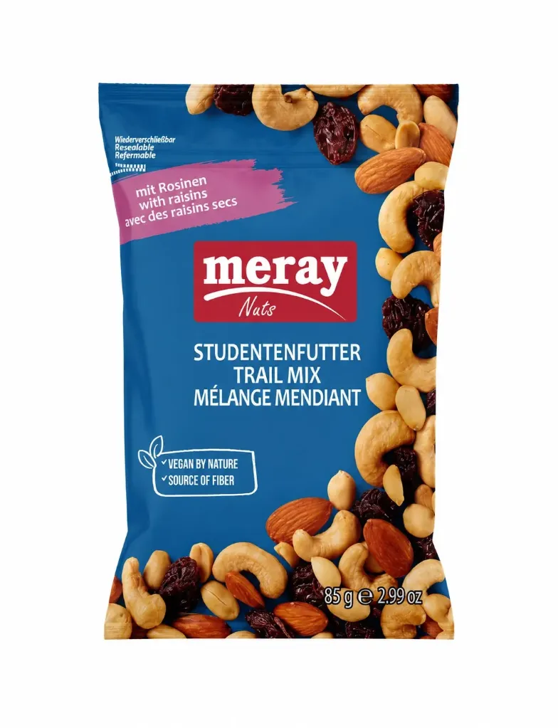 MERAY - NUT MIXTURE UNSALTED - 12X 85G