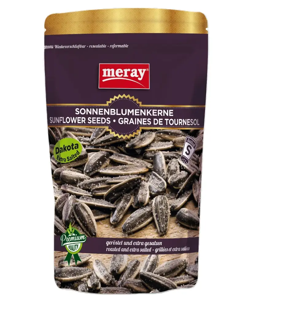 MERAY-SUNFLOWER SEEDS DAKOTA ROASTED & EXTRA SALTED 125 GRAM